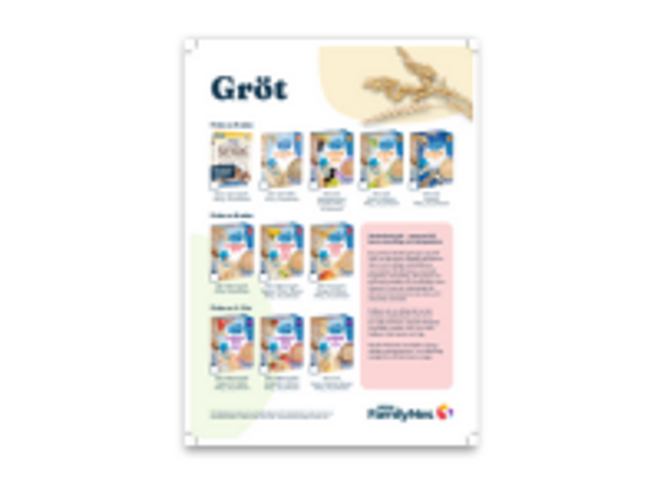 Avrivningsblock Gröt