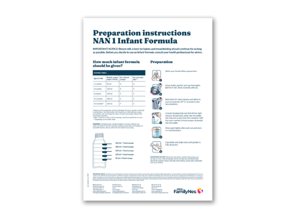 Tillagningsanvisning - Engelska