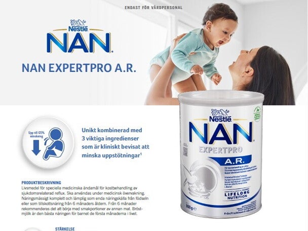 Produktblan NAN EXPERTPRO A.R.