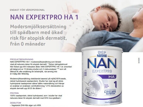 Produktblad NAN EXPERTPRO HA 1