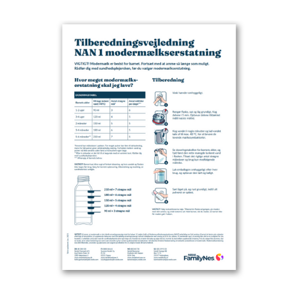 Tillagningsanvisning - Danska