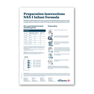 Tillagningsanvisning - Engelska