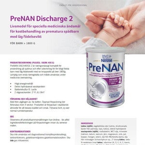 Produktblad PreNAN Discharge 2