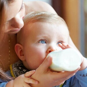 Resetips för flaskmatning
