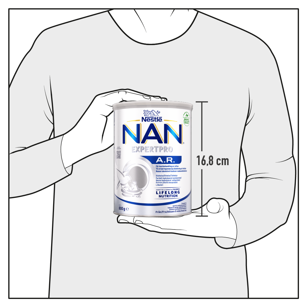 NAN EXPERTPRO A.R. Relative Size