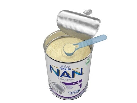 Nestlé NAN EXPERTPRO HA 1 top opened